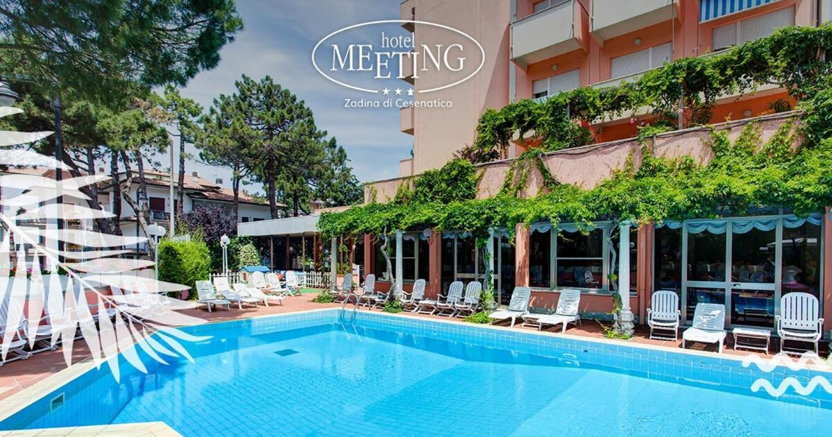 Hotel Meeting Cesena Bagian luar foto